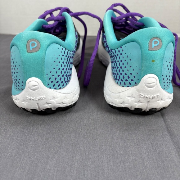 Brooks Women's Size 8 Pure Flow 5 Sneakers Running Athletic Shoes Teal Purple - Picture 4 of 14